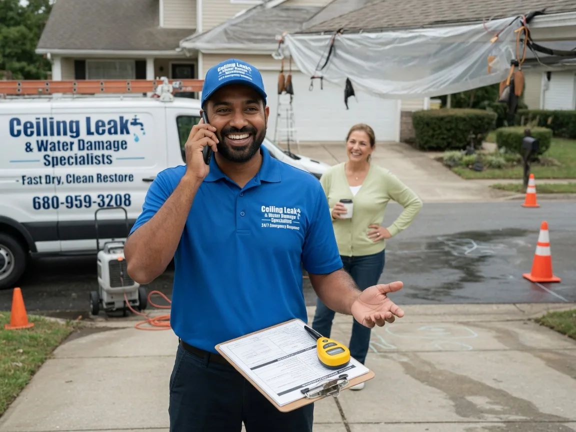 Ceiling Leak Cleanup South Hamilton, MA FAQs